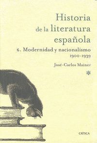HISTORIA DE LA LITERATURA ESPAÑOLA S.XX