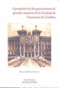 A PROPOSITO DE DOS GENERACIONES GRANDES MAESTROS FACULTAD