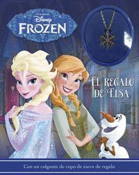 FROZEN LIBRO CON COLLAR EL REGALO DE ELSA