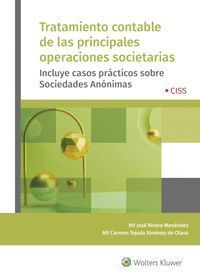 TRATAMIENTO CONTABLE DE LAS PRINCIPALES OPERACIONES SOCIETAR