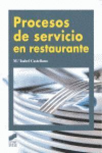 PROCESOS DE SERVICIO EN RESTAURANTE
