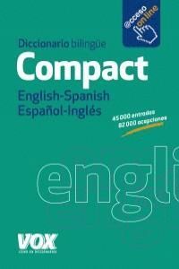 DIC.COMPACT ENGL/SPAN-ESPAÑOL INGLES VOX 12