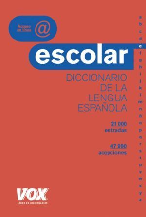 DIC.ESCOLAR DE LA LENGUA ESPAÑOLA VOX 18