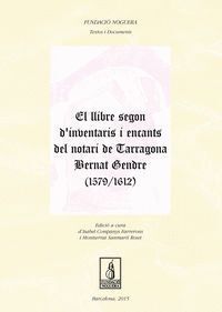 LLIBRE  SEGON D'INVENTARIS I ENCANTS DEL NOTARI DE TARRAGONA