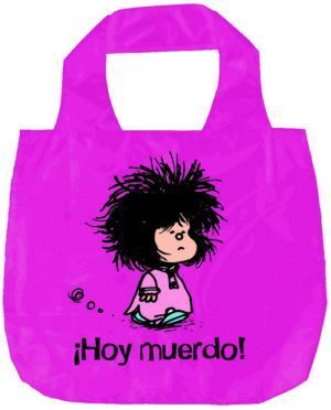 BOLSA PLEGABLE MAFALDA HOY MUERDO NE