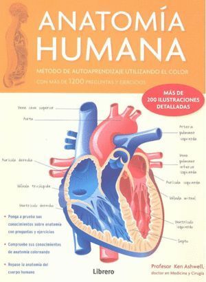 ANATOMIA HUMANA CON MAS DE 1200 PREGUNTAS Y EJERCICIOS