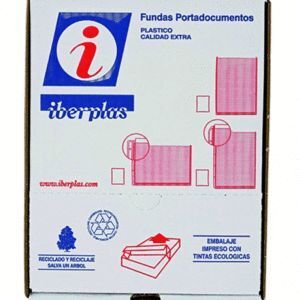 FUNDA PORTADOCUMENTOS 4º PVC CAJA 50 UNIDADES