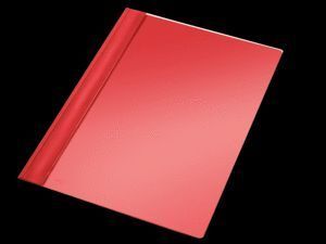 CARPETA DOSSIER CON FASTENER FOLIO ROJO 