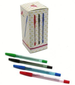 BOLÍGRAFO ARTES PUNTA METAL NEGRO