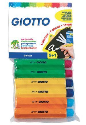 PORTATIZAS GIOTTO BLISTER 6 UNIDADES