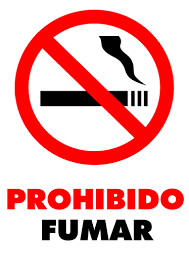 CARTEL PROHIBIDO FUMAR 209