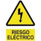 SEÑAL PELIGRO ELECTRICO 10X15