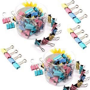 PINZA 19 MM COLORES PASTEL 40 UNIDADES
