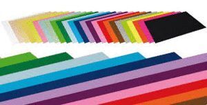 CARTULINA FABRISA 50X65 UNIDAD AMARILLO FUERTE 180 GR