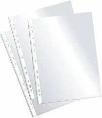 FUNDA MULTITALADRO CRISTAL A4 TIME OFFICE 100 UNIDADES