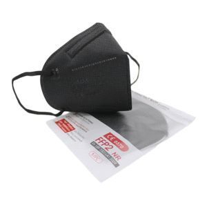 MASCARILLA FFP2 CERTIFICADO CE NEGRA UNIDAD