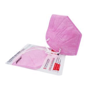 MASCARILLA FFP2 CERTIFICADO CE ROSA UNIDAD
