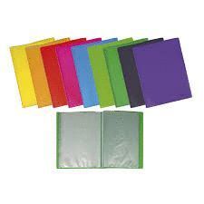 CARPETA PVC A4 30 FUNDAS NEGRA ARTES