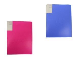 CARPETA A4 60 FUNDAS AZUL