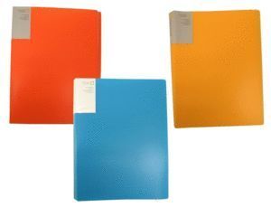CARPETA A4 60 FUNDAS NARANJA