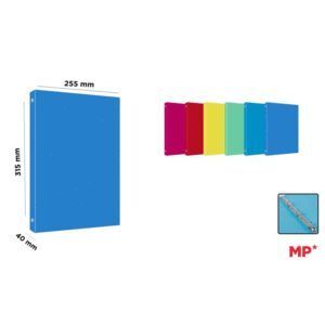CARPETA MP Fº 4 ANILLAS 40MM VERDE