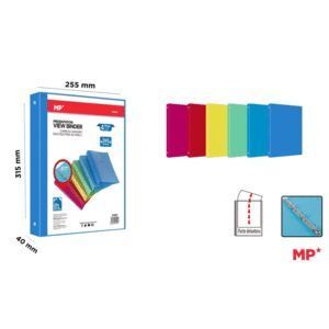 CARPETA MP Fº 4 ANILLAS 40MM CANGURO ROJA