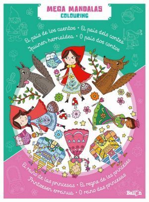 MEGA MANDALAS CUENTOS Y PRINCESAS