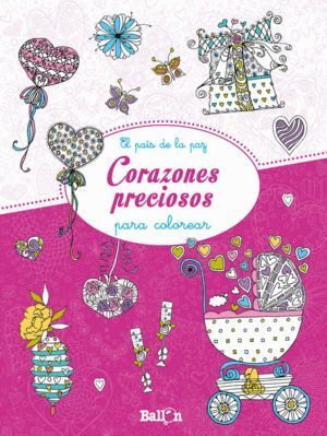 CORAZONES PRECIOSOS PARA COLOREAR