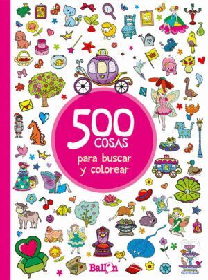 500 COSAS PARA BUSCAR Y COLOREAR ROJO