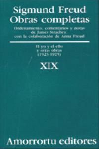 OBRAS COMPLETAS FREUD XIX EL YO Y EL ELLO Y OTRAS OBRAS,EL