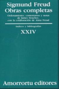 OBRAS COMPLETAS FREUD XXIV  INDICES Y BIBLIOGRAFIAS O.C.TOM