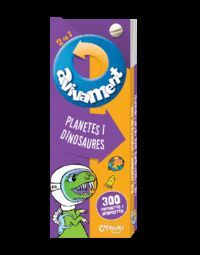 AVIVAMENT 2 EN 1 PLANETES I DINOSAURES CATALAN