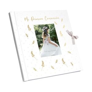 LIBRO FOTOS COMUNION HOLOGRAFICO NIÑA